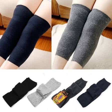 Unisex Women Men’s Cashmere Wool Knee Brace Pads | Winter Warm Thermal Knee Warmers Velvet Knee Protector