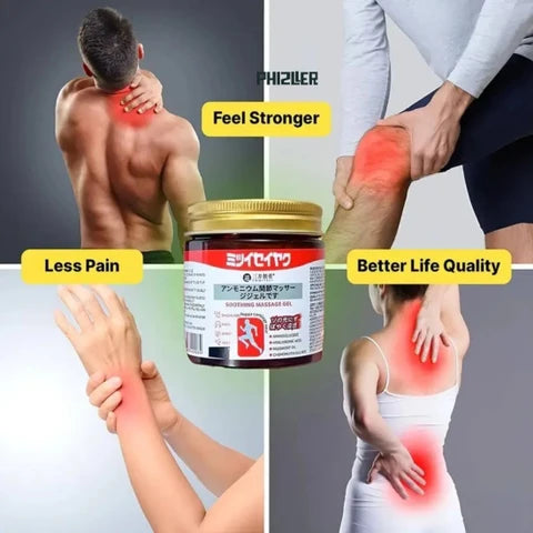 Japanese Instant Formula Soothing Massage Gel - Joint & Muscle Pain Relief